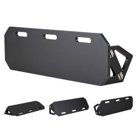 Soccer Rebounder Board, 40 x 12 in Portable Soccer Rebound Wall, HDPE Sports Kick Back Trainer, 3 Adjustable Angles