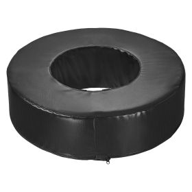 Football Tackle Wheel, Football Tackling Dummy, Waterproof PVC and High-Density Sponge Tackle Ring, Dummies Training Equipment with Straps