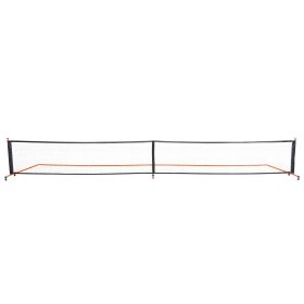 Pickleball Net Set, 22FT Regulation Size Portable Pickleball System with Bags, Balls, Paddles, Wheels, and Court Lines