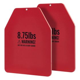 Weight Vest Plates, 8.75 LB Pairs, Premium Steel Weighted plates, Contoured Ergonomic Fit – WODs, Additional Weight for Weight Vests