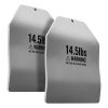 Curved Weight Vest Plates, 14.5 LB Pairs, Premium Steel Weighted plates, Contoured Ergonomic Fit – WODs, Additional Weight for Weight Vests