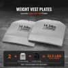 Curved Weight Vest Plates, 14.5 LB Pairs, Premium Steel Weighted plates, Contoured Ergonomic Fit – WODs, Additional Weight for Weight Vests