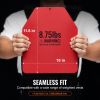 Weight Vest Plates, 8.75 LB Pairs, Premium Steel Weighted plates, Contoured Ergonomic Fit – WODs, Additional Weight for Weight Vests