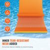 Lily Pad Floating Mat, Large 9x6 FT Floating Water Pad, 3-Layer Floating Dock for Adults Kids, 1.3" Thick Tear-Resistant XPE Foam Raft