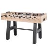 Foosball Table, 55 inch Standard Size Table, Indoor Full Size Foosball Tables for Home, Family, and Game Room, Durable Soccer Set, Includes 4 Balls