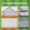 Golf Net, 10x10ft Golf Practice Net, Indoor Hitting Net for Golf, Baseball, Hockey, Soccer, Heavy Duty Nylon DIY Ball Net
