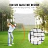 Golf Net, 10x15ft Golf Practice Net, Indoor Hitting Net for Golf, Baseball, Hockey, Soccer, Heavy Duty Nylon DIY Ball Net