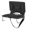 Stadium Seat, Folding Bleacher Chair with Back Support and Thick Cushion, Padded Stadium Seat for Bleacher Includes Shoulder Strap, Hooks, Cup Holder