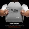 Curved Weight Vest Plates, 14.5 LB Pairs, Premium Steel Weighted plates, Contoured Ergonomic Fit – WODs, Additional Weight for Weight Vests