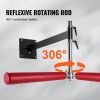 Wall Mount Boxing Spinning Bar, Adjustable Punching Spinning Bar, Boxing Speed Trainer with Gloves, Red Reflex Boxing Bar