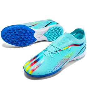 New men's and women's long nails broken nails professional game football shoes (Color: Moonlight (broken nail), size: 45)