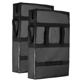 Football Blocking Dummy, 24x16 in Blocking Pads, Kick Shield Pad with Handles, High-Density Sponge Tackle Dummies (size: 24x16 inch-2 PCS)