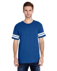Men's Football T-Shirt - BLACK/ WHITE - 2XL (Color: VN ROYAL/ BD WHT, size: 2XL)