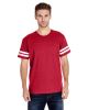 Men's Football T-Shirt - BLACK/ WHITE - 2XL