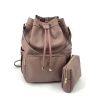 The DARA tennis & pickleball bag is made from a Saffiano vegan leather with an easily accessible interior pocket