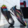 New men's and women's long nails broken nails professional game football shoes