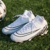 Large size youth adult football shoes long spikes short spikes sports football shoes