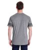 Men's Football T-Shirt - BLACK/ WHITE - 2XL