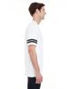 Men's Football T-Shirt - BLACK/ WHITE - 2XL