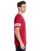 Men's Football T-Shirt - BLACK/ WHITE - 2XL