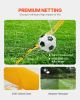 Portable Soccer Goal, 12x6 ft Adults Kids Backyard Soccer Net, Large Practice Soccer Net, Steel Fiberglass Structure Training Goal Set