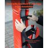 Basketball Pole Pad, 71 inch Tall and 1.2 inch Thick Heavy Duty Wrap Around Pole Padding, Fits 2-6.3 Round & 4.5x4.5 inch Square Pole